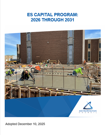 Cover of the 2026 through 2031 Capital Improvement Program, linking to the full document.
